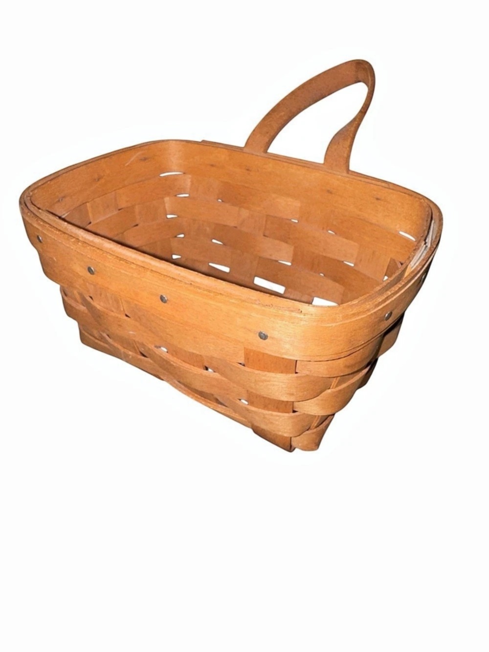 Longaberger Hanging Wall Basket Brown